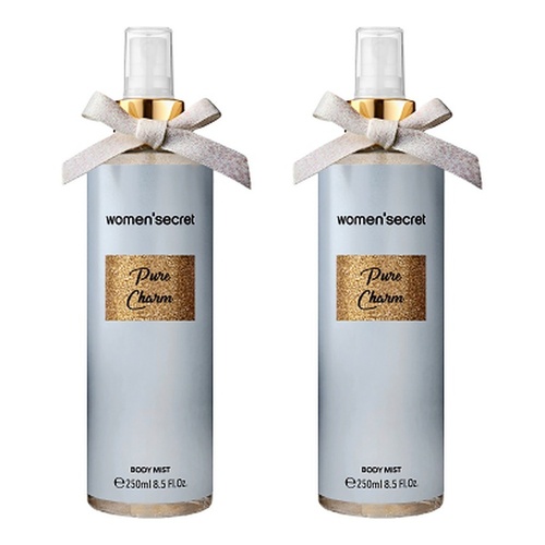 Women'Secret Pure Charm Body Mist 250mL Pack of 2