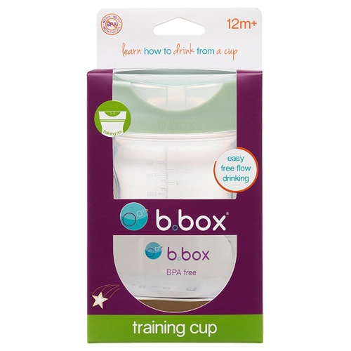 B.Box 240mL Training Rim Cup Sage x 12