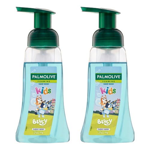 Palmolive Kids Bluey Foaming Hand Wash Cheeky Berry 250mL Pack of 2