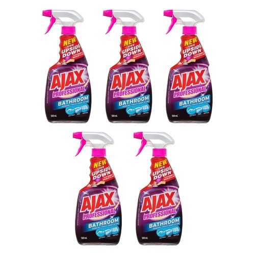 Ajax Professional Bathroom Disinfectant Spray 500mL Pack of 5