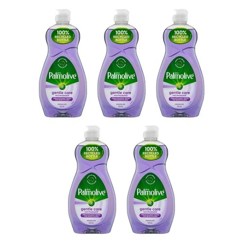 Palmolive Dishwashing Liquid Gentle Care Ultra 500mL Pack of 5