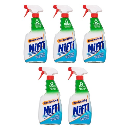 Nifti Hardworking Multipurpose Cleaner 500mL Pack of 5