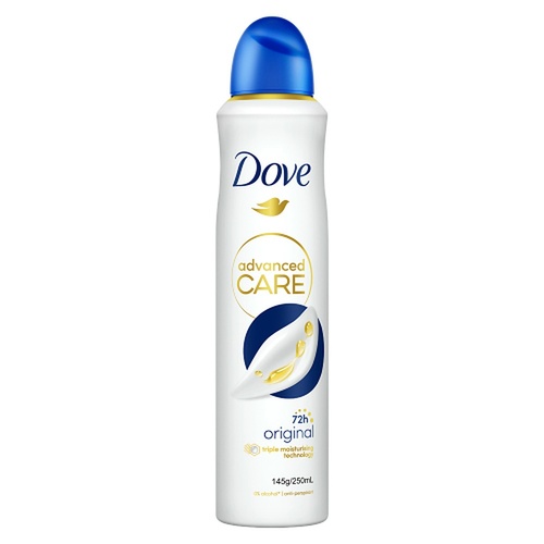 Dove Advanced Care Antiperspirant Aerosol Original 250mL