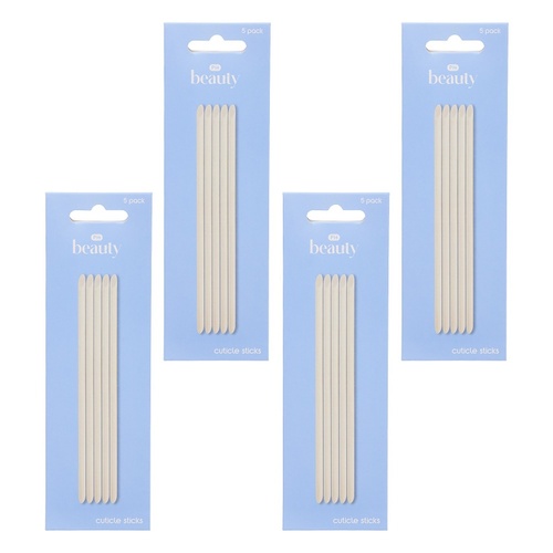 Pharmacy Health Cuticle Sticks 5 Pack Bundle of 4