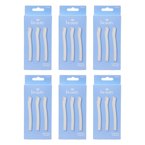 Pharmacy Health Eyebrow Shapers 3 Pack Bundle of 6