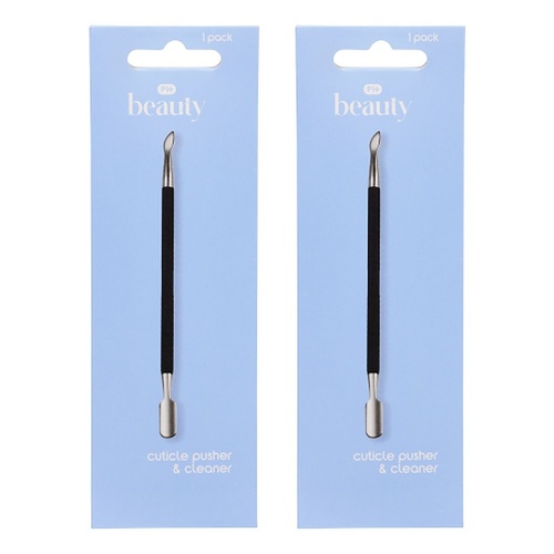 Pharmacy Health Cuticle Pusher & Cleaner Pack of 2