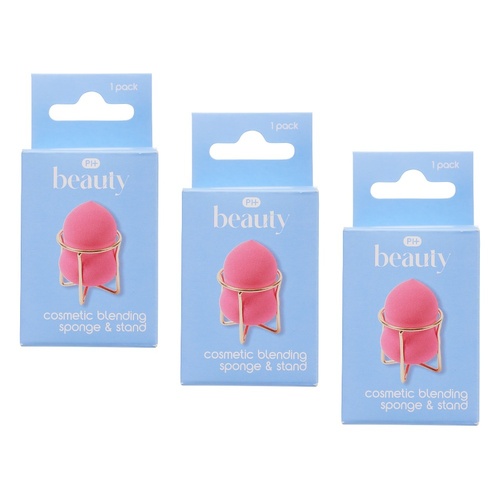 Pharmacy Health Blending Sponge & Stand Pack of 3