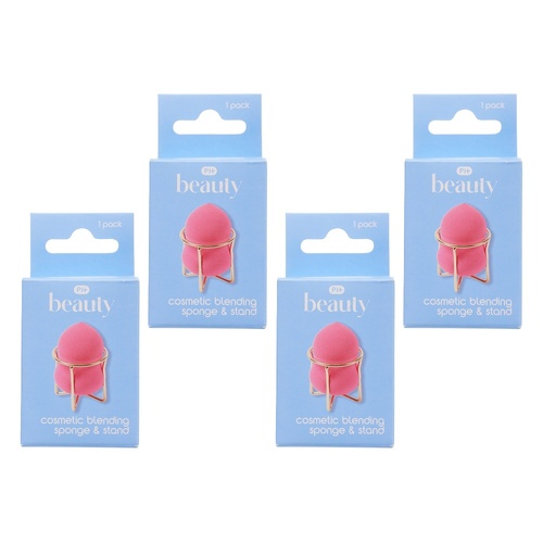 Pharmacy Health Blending Sponge & Stand Pack of 4