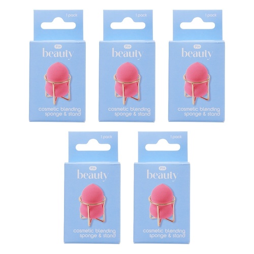 Pharmacy Health Blending Sponge & Stand Pack of 5
