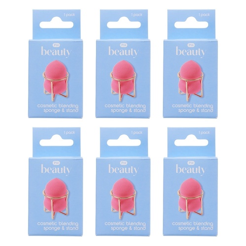 Pharmacy Health Blending Sponge & Stand Pack of 6