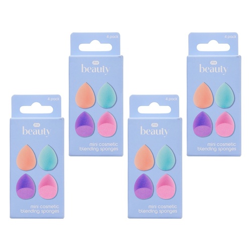 Pharmacy Health Mini Blending Sponges 4 Pack Bundle of 4