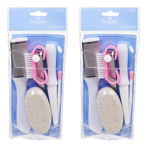 Pharmacy Health Pedicure Kit 6 Pieces Pack of 2