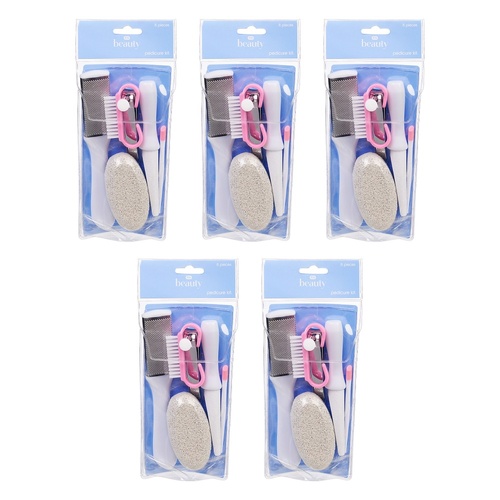 Pharmacy Health Pedicure Kit 6 Pieces Pack of 5