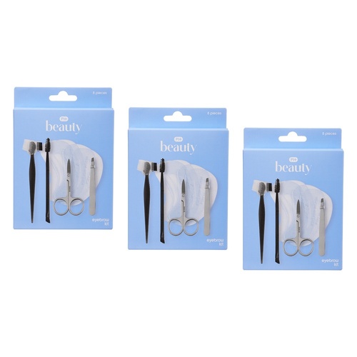 Pharmacy Health Brow Kit 8 Piece Set Pack of 3