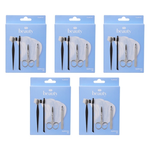 Pharmacy Health Brow Kit 8 Piece Set Pack of 5