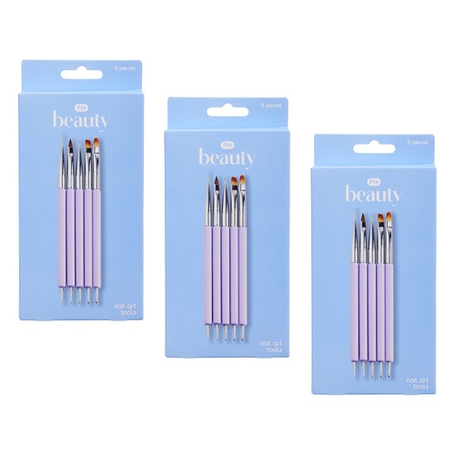 Pharmacy Health Nail Art Tools 5 Pack Bundle of 3
