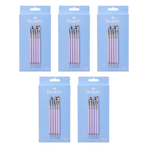 Pharmacy Health Nail Art Tools 5 Pack Bundle of 5