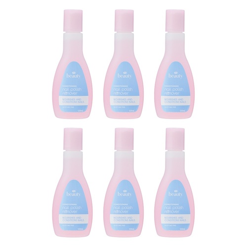Pharmacy Health Nail Polish Remover Non-Acetone 125mL Pack of 6