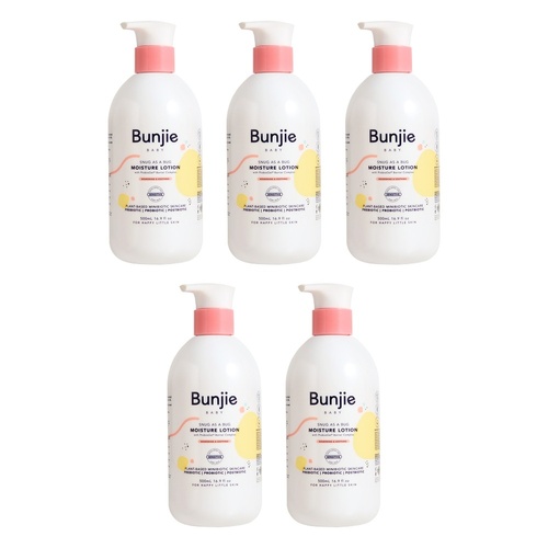 Bunjie Snug as a Bug Moisture Lotion 500mL Pack of 5