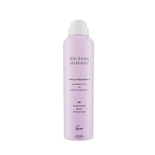 GEM Skin Loving Deodorant Vanilla & Macadamia 207mL
