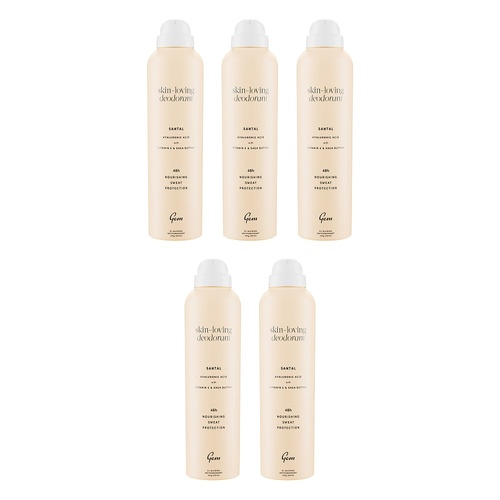 Gem Skin Loving Deodorant Santal 207mL Pack of 5