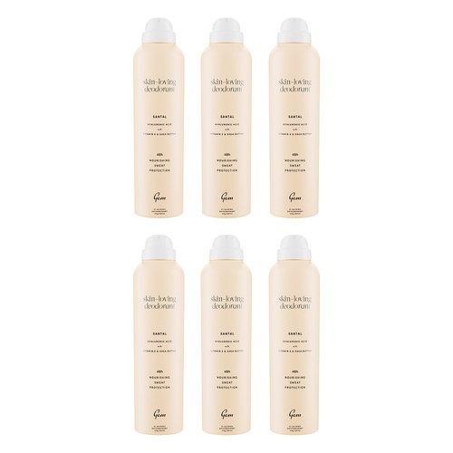Gem Skin Loving Deodorant Santal 207mL Pack of 6