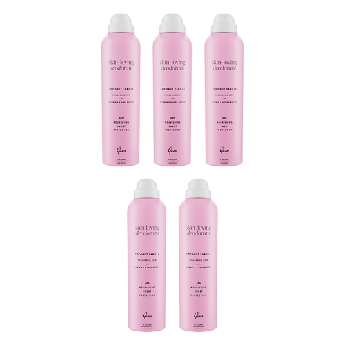 GEM Skin Loving Deodorant Coconut Vanilla 207mL Pack of 5
