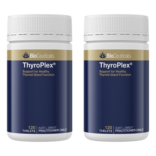 Bioceuticals ThyroPlex Thyroid Support 120 Tablets Pack of 2
