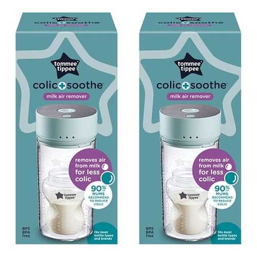 Tommee Tippee Colic Soothe Milk Air Remover Pack of 2