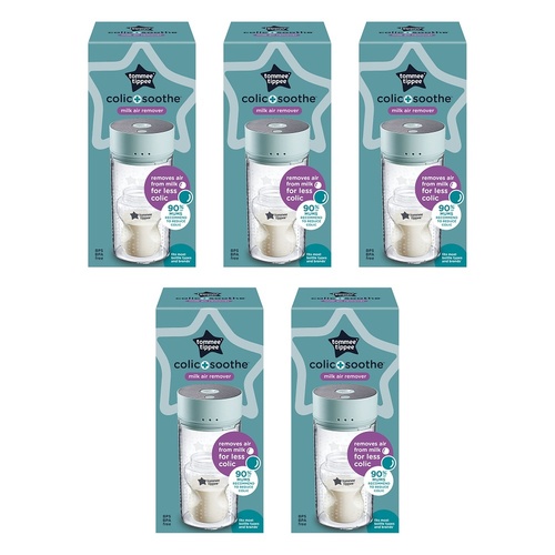 Tommee Tippee Colic Soothe Milk Air Remover Pack of 5