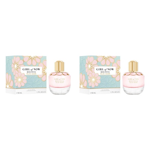Elie Saab Girl of Now Rose Petal EDP 50mL Pack of 2