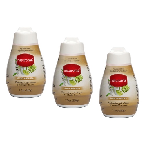 Naturoma Air Fresh Solid Gel Lovely Angelica 220g Pack of 3