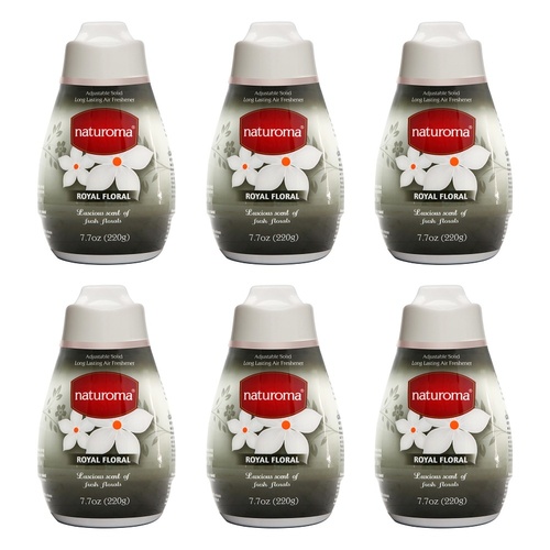 Naturoma Air Fresh Solid Gel Royal Floral 220g Pack of 6