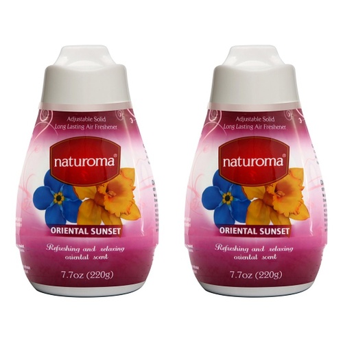 Naturoma Air Fresh Solid Gel Oriental Sunset 220g Pack of 2