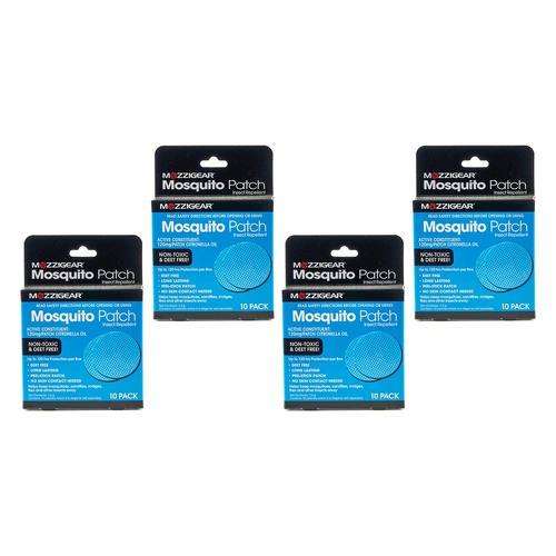 MozzieGear Patch 10 Pack Bundle of 4