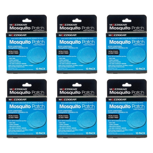 MozzieGear Patch 10 Pack Bundle of 6