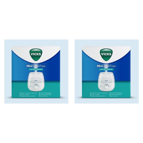 Vicks Cool Mist Humidifier Pack of 2