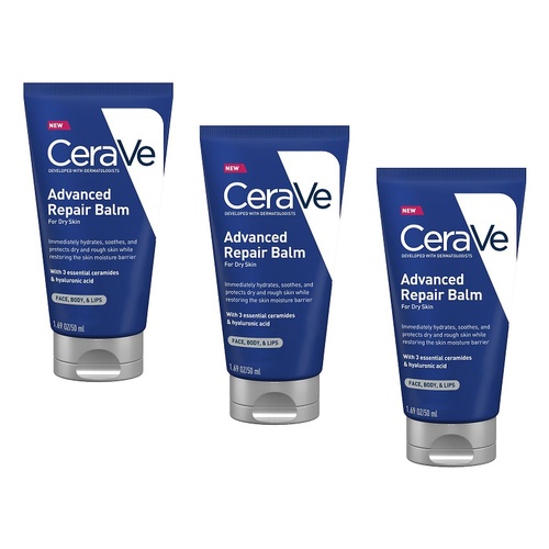 CeraVe Advanced Repair Balm 50mL Pack of 3