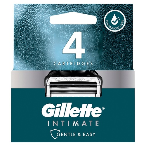 Gillette Intimate Blades Refills 4 Pack