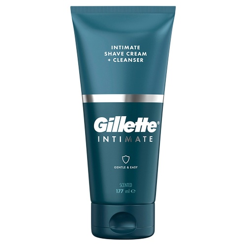 Gillette Intimate 2-in-1 Shave Cream & Cleanser 177mL