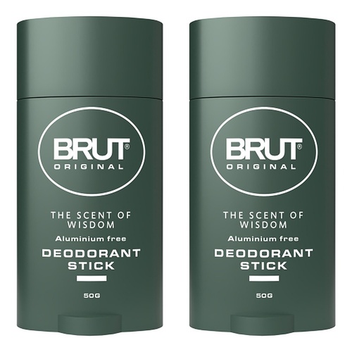 Brut Deodorant Roll On Stick Original 50g x 6 Bundle of 2