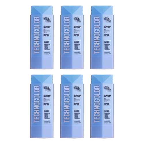 Bondi Sands Sapphire Technocolor Self Tanning Face Serum 50mL Pack of 6