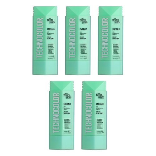 Bondi Sands Emerald Technocolor Self Tanning Face Serum 50mL Pack of 5