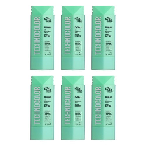 Bondi Sands Emerald Technocolor Self Tanning Face Serum 50mL Pack of 6