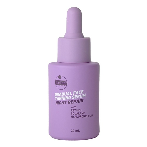 Le Tan Gradual Face Tanning Serum Night Repair 30mL