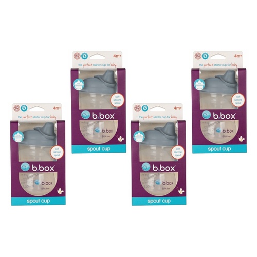 B.Box Spout Cup Ocean 240mL Pack of 4