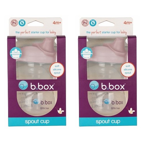 B.Box Spout Cup Blush 240mL Pack of 2