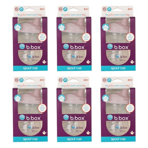 B.Box Spout Cup Blush 240mL Pack of 6