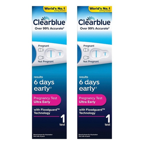 Clearblue Ultra Early Pregnancy Test Pack of 2