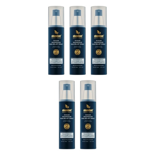 Abundant Ocean Magnesium Lotion 100mL Pack of 5